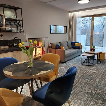 Апартаменти Villa6 Szklarska Poreba- Budynek Glowny -widok Na Gory-duze Tarasy