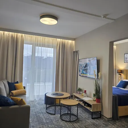 Апартаменти Villa6 Szklarska Poreba- Budynek Glowny -widok Na Gory-duze Tarasy
