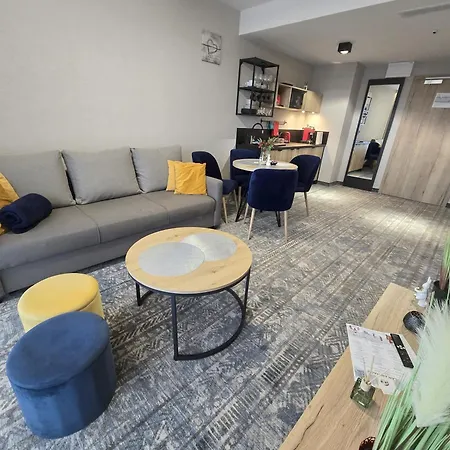 Апартаменти Villa6 Szklarska Poreba- Budynek Glowny -widok Na Gory-duze Tarasy