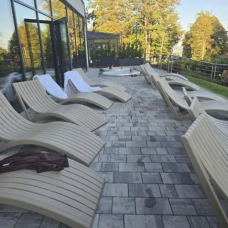 Апартаменти Villa6 Szklarska Poreba- Budynek Glowny -widok Na Gory-duze Tarasy