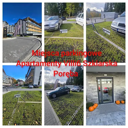 Апартаменты Villa6 Szklarska Poreba- Budynek Glowny -widok Na Gory-duze Tarasy
