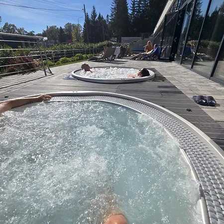 Апартаменты Villa6 Szklarska Poreba- Budynek Glowny -widok Na Gory-duze Tarasy